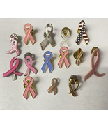 Lot 14 Cancer Ribbons Breast &amp; Other Cancer Awareness Vintage - €9,30 EUR