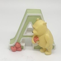 Winnie the Pooh Letter Initial &quot;A&quot; Alphabet Michel Resin Disney Classic ... - £12.28 GBP