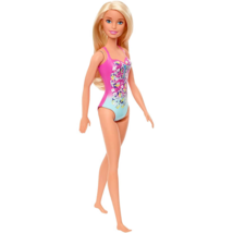Barbie Doll Blonde Wearing Swimsuit 3+ - £11.67 GBP