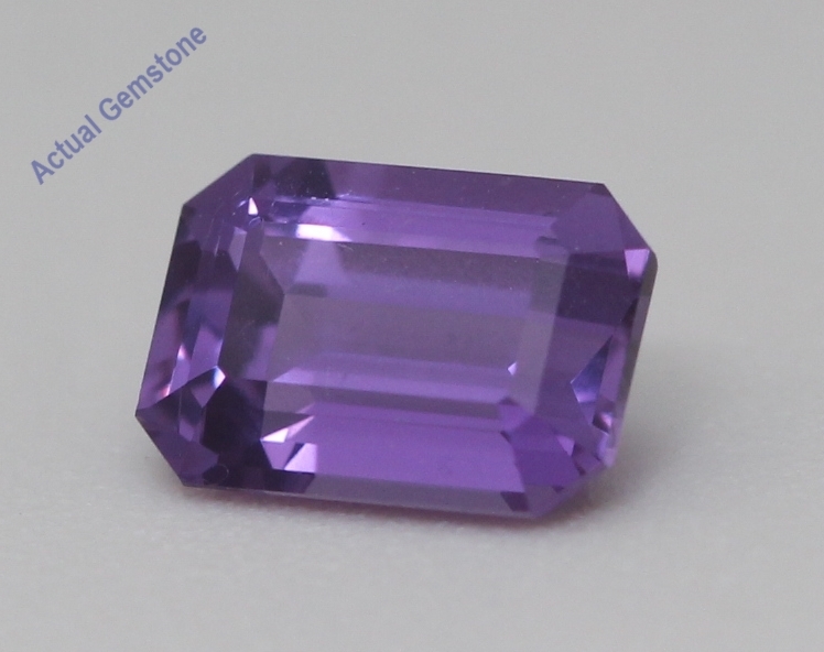 Emerald Natural Mined Loose Sapphire (1.42 Ct Pinkish Purple VS2) GIA  Item image 4