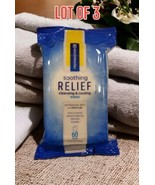 Preparation H Soothing Relief Cleansing &amp; Cooling Wipes -3 pack 60 Wipes - £15.21 GBP