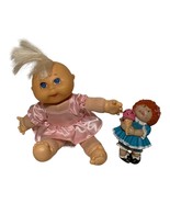 1995 Mattel Cabbage Patch Kids Mini Blonde 4.5&quot; Doll 1984 PVC Red Head I... - $223.90 MXN