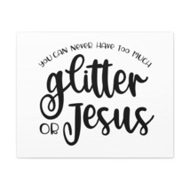  Glitter Or Jesus Acts 20:35 Christian Wall Art Print Ready to H - £56.94 GBP+