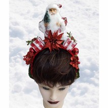 Ho, Ho, Ho! Ugly Christmas Festive Holiday Santa Headband Headpiece Hand... - £35.04 GBP