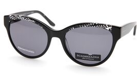 NEW BCBGMAXAZRIA EMBRACE BLACK COMBO EYEGLASSES FRAME 53-18-130mm B44mm - $83.29