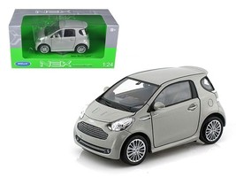 Aston Martin Cygnet Silver 1/24 Diecast Model Car by Welly - £28.04 GBP