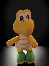 Super Mario 8&quot; Koopa Troopa Nintendo Plush Toy 2017 OOP Yelow White Gree... - $15.30