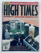 VTG High Times Magazine September 1987 #145 Holland&#39;s High-Tech Growers No Label - £11.21 GBP