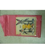 Vintage 1978 Simplicity Crafts Looney Tunes Stuffed Animal Cut Out #6347... - $8.49
