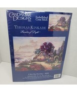 Candamar Painter Of Light Printed Cross Stitch Kit Thomas Kinkade New Da... - $16.44