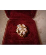 Ladies Genuine Australian 5 Opal Cluster Ring Size 6.5 NIB - $65.00