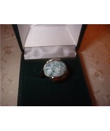 Ladies Genuine Tree Agate Size 8 Ring NIB - £11.96 GBP