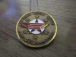 US Air Force Medical Service 1949 - 1999 50 Years Challenge Coin #529S - £11.81 GBP