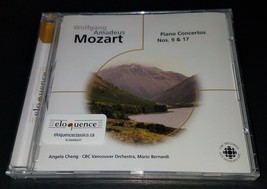 New Wolfgang Amadeus Mozart Music Cd Piano Concertos Nos 9 &amp; 17 Factory Sealed - £9.45 GBP