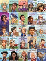 Who Is Who Was by Roberta Edwards 25 Books 1-25 Paperback Collection Set - £156.44 GBP