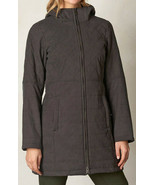 New NWT Prana Inna Dark Gray Womens S Jacket Coat Zip Long Hood Warm Wat... - £253.23 GBP