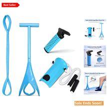 All-in-One Dressing Aid Kit for Elderly with Sock Puller Leg Lifter and ... - $40.54