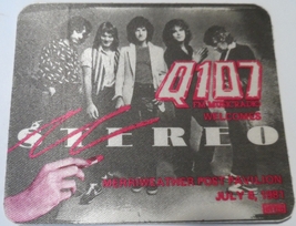 The Stereo pop-rock and roll band Q107 Pass 1981 Merriweather Pavilion M... - £11.56 GBP