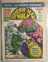 SPIDER-MAN &amp; Hulk Weekly #405 (1980) Marvel Comics Uk She-Hulk FINE- - £11.66 GBP