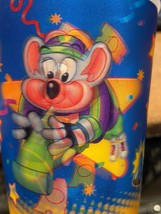 Chuck E. Cheese Birthday Star Lenticular Plastic Cup 4&quot; *NEW.UNUSED* ww1 - £12.86 GBP