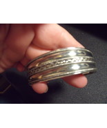 Sterling Silver Fancy Cuff bracelet - £74.27 GBP