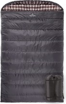 Teton Sports Fahrenheit Mammoth Queen-Size Double Sleeping Bag; Warm And - £194.82 GBP