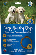 N-Bone Grain Free Puppy Teething Rings Chicken Flavor 36 count (6 x 6 ct) N-Bone - £52.32 GBP