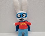 Stephanie Blake Simon Super Rabbit Bunny With Mask &amp; Cape Plush Toy - £35.08 GBP