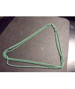 Enameled Green Flapper Style Beads - $68.23 CAD