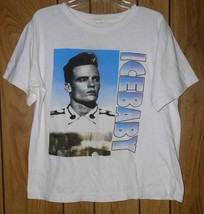 Vanilla Ice Concert Tour T Shirt Vintage Ice Baby Single Stitched Size L... - £314.75 GBP