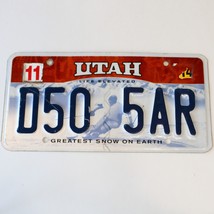 2014 United States Utah Greatest Snow On Earth Passenger License Plate D... - $10.88