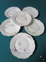 Antique Carlsbad For W.H Glenny Rochester Ny Austria 6 Plates 7 1/2: [*RS1BSKT] - £98.56 GBP