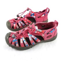 Keen Newport H2 Kids Waterproof Sport Sandals Big Girls Size 4 Pink Mult... - £23.67 GBP