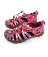Keen Newport H2 Kids Waterproof Sport Sandals Big Girls Size 4 Pink Mult... - £24.10 GBP
