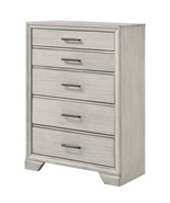 Contemporary White Chest | Storage Drawers | Solid Wood - $985.19 CAD