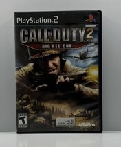 Call Of Duty 2 Big Red One Playstation 2 Complete With Manual  - $5.90