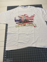 VTG 2001 Men’s XL Shirt 9/11/01 God Bless America Crying Eagle Original 2001  - $99.95