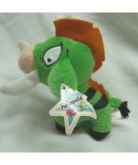 Vintage Neopets GREEN MOEHOG 4&quot; Plush STUFFED ANIMAL Toy W/ TAG 2004 McD... - $16.34