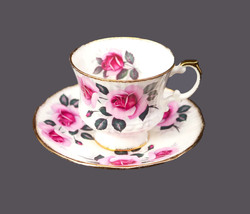 Elizabethan Bone China 4283 cup and saucer set made in England. Flaw. - $50.58