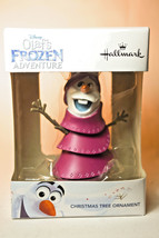 Hallmark: Olaf - Purple Holiday Outfit - Frozen/Disney - Holiday Ornament - £11.54 GBP