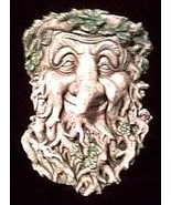 Big Nose Greenman Wall Hanging Leafman Plaque Home Decoration Garden Decor - $41.14 CAD