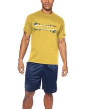 Champion Mens Double-Script Logo Graphic T-Shirt, XXX-Large Tall, Butter... - $34.65