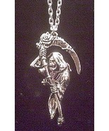 NEW GOTHIC GRIM SAGE PENDANT GOTH REAPER PUNK EMO SKULL ALCHEMY - $24.68 CAD