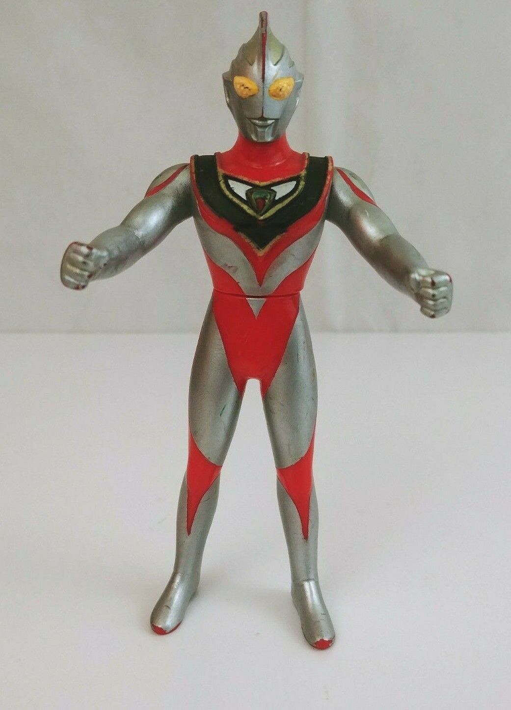 1998 Bandai Ultraman Gaia Ultra Hero Bandai Japan 6.5&quot; Vinyl Figure - $9.69