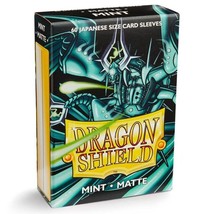 Dragon Shield: 60ct Japanese Sized Matte Mint Sleeves - £9.47 GBP