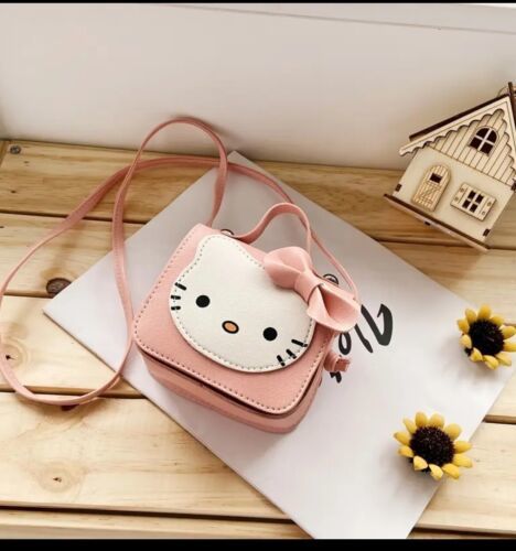 SANRIO HELLO KITTY Mini Girls Backpack Crossbody Coin Purse Bag New Pink - $10.00