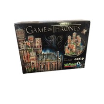 Game Of Thrones The Red Keep 845 Piece 3D Wrebbit Puzzle - NEW/SEALED - $52.82