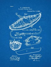 Portable Folding Canoe Patent Print - Blueprint - £6.37 GBP+