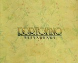 Portofino Italian Steakhouse Menu Desert Inn Las Vegas Nevada Arnauld Br... - £78.01 GBP