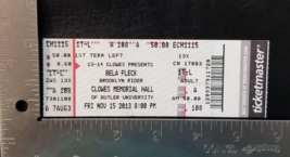 BELA FLECK / BROOKLYN RIDER - NOVEMBER 15, 2013 UNUSED WHOLE CONCERT SHO... - £11.55 GBP